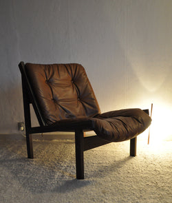 Norwegian Hunter lounge chair by Torbjørn Afdal for Bruksbo