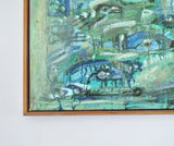 Contemporary painting, oil on canvas
