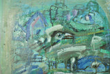 Contemporary painting, oil on canvas
