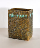 Handmade and Hand Glazed German Vase from Überlacker, 1970s