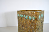 Handmade and Hand Glazed German Vase from Überlacker, 1970s