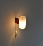 Magnificent minimalist wall lamp designed by Uno & Östen Kristiansson