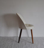 Elegant Scandinavian Modern Vanity Chair designed in the 1950s