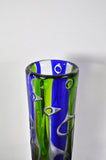 Kosta Vase by Vicke Lindstrand with Abstract Decoration of Birds, Sweden