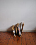 Mid-Century Rattan Magazine Holder or Rack