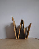Mid-Century Rattan Magazine Holder or Rack