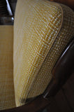 Ole Wanscher sofa beautiful curved varnished beech and wool upholstery