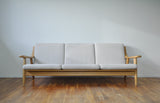 Danish Midcentury Oak Sofa Model 530 by Hans J. Wegner for GETAMA