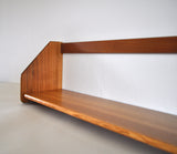 Danish Modern Wall Bookshelf in oak by Hans J. Wegner, 1950s