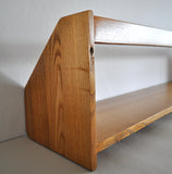 Danish Modern Wall Bookshelf in oak by Hans J. Wegner, 1950s