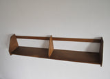 Danish Modern Wall Bookshelf in oak by Hans J. Wegner for Ry Møbler, 1950s