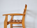 Danish Mid-Century Patinated Childrens Chair in Wood, 1950s