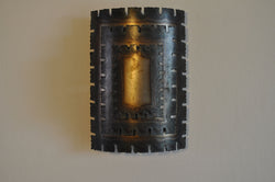Brutalist wall lamp