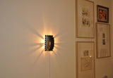 Brutalist wall lamp