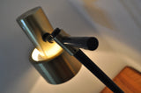 Brass table lamp 'Lento', design Jo Hammerborg