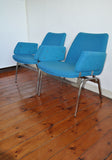 A pair of rare and stylish danish easy chairs