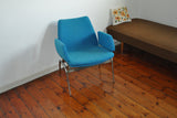 A pair of rare and stylish danish easy chairs