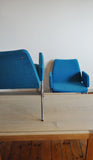 A pair of rare and stylish danish easy chairs