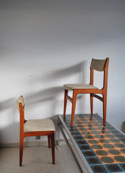 Dining chairs by Erik Buch