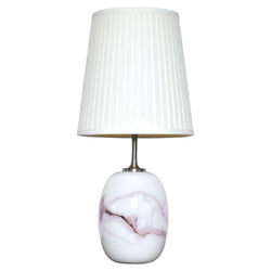 Glass Table Lamp by Michael Bang, Holmegaard Glasværk, 1982