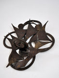 Wall sculpture in metal by Henrik Horst, Denmark 1970's 