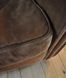 Italian vintage leather club chair
