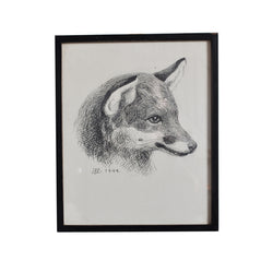 Lithograph by Johannes Larsen
