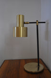 Brass table lamp 'Lento', design Jo Hammerborg