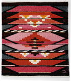 Danish tapestry from the 1980s. Handwoven in wool.