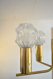 Beautiful swedish brass chandelier