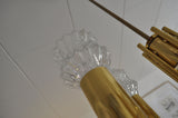 Beautiful swedish brass chandelier