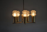Beautiful swedish brass chandelier