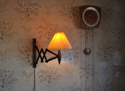 Rosewood & brass harmonica lamp
