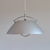 A classic pendant designed by Hans J. Wegner. Early model in aluminum manufactured Louis Poulsen