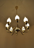 Tulip chandelier by Fog & Mørup